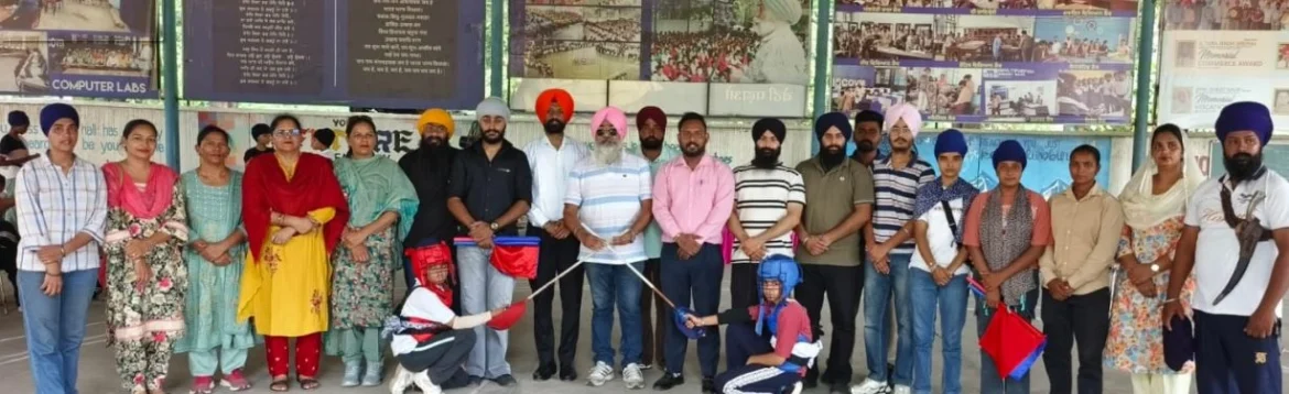 गर्म रितु की स्कूल खेल में गत्तका (मार्शल आर्ट) जिला स्तरीय मुकाबले करवाए