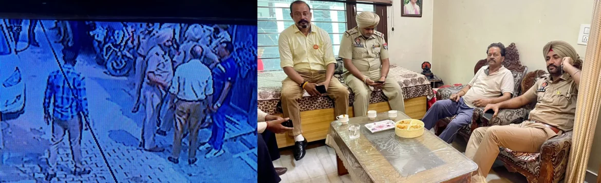 शिव सेना प्रधान हरीश सिंगला साथियों सहित पुलिस द्वारा नज़रबंद