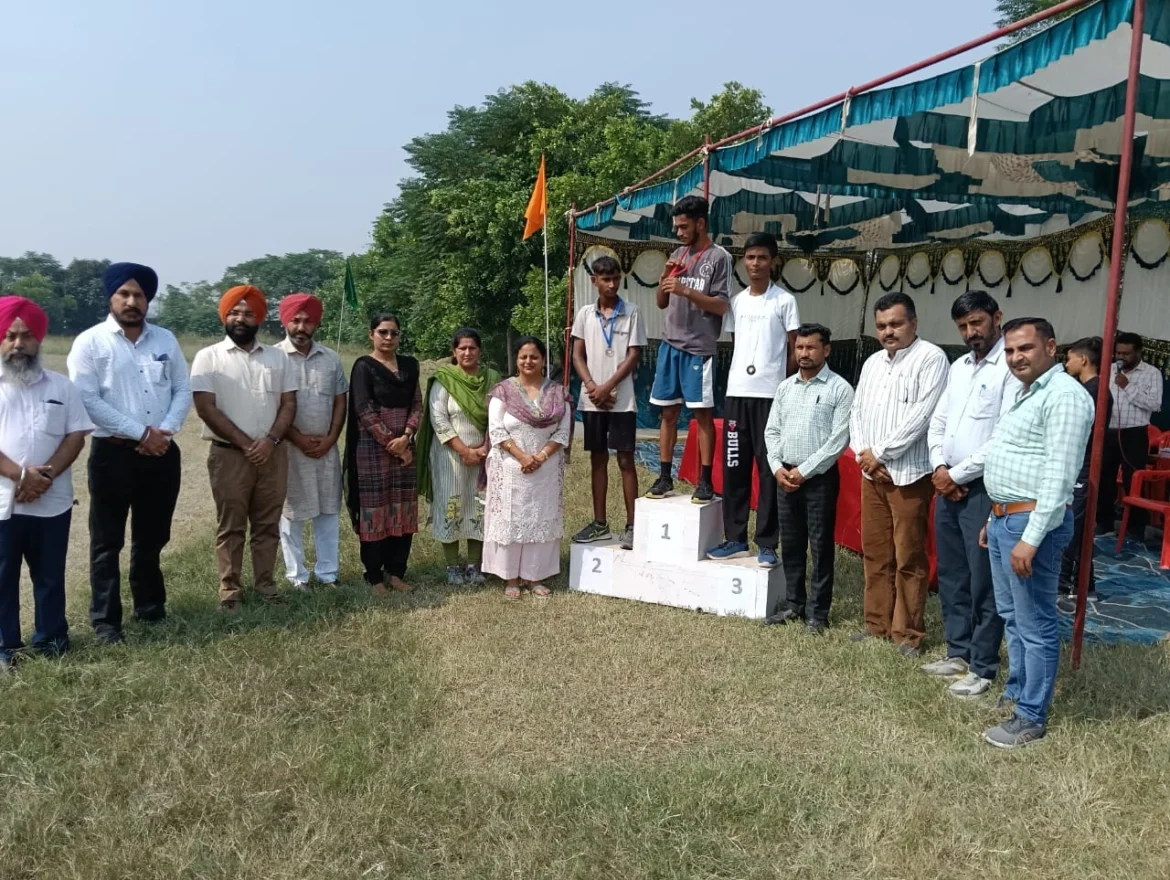 भुनरहेड़ी जोन की 68वीं एथलेटिक मीट का किया आयोजन