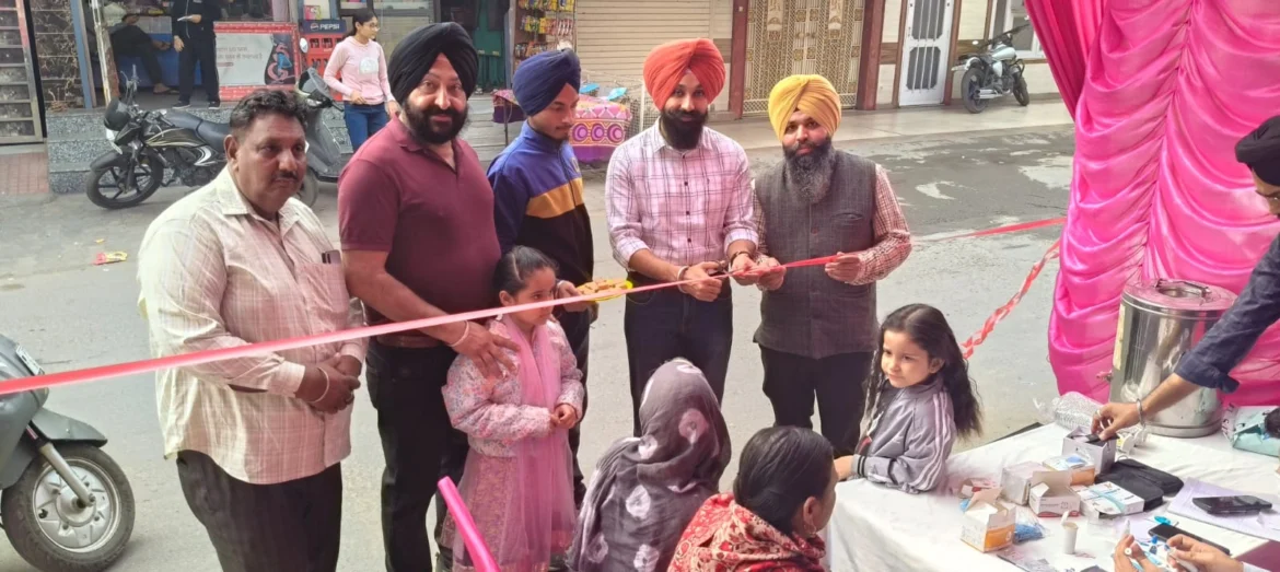 हरि सहाय सेवा दल ने गुरुपर्व मौके लगाया मैडीकल चैकअप कैंप