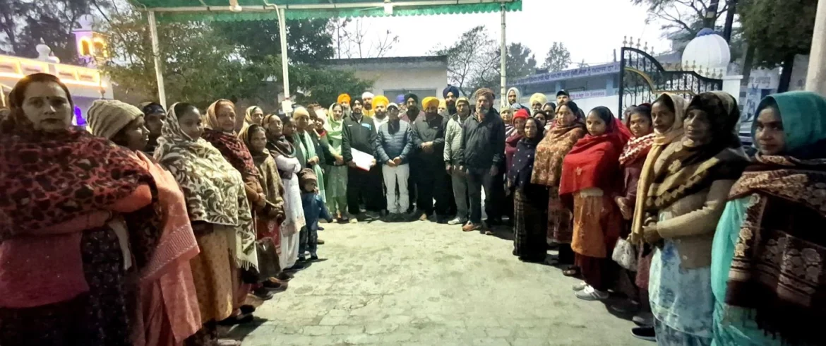 सूलर में ग्राम सभा का इजलास करवाया और लोगों की समस्याएं सुनी