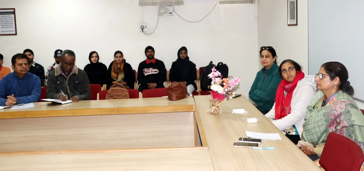 पंजाबी यूनिवर्सिटी के राजनीति विज्ञान में ‘खेती की अहमियत और स्टेट की भूमिका’ विषय पर भाषण करवाया