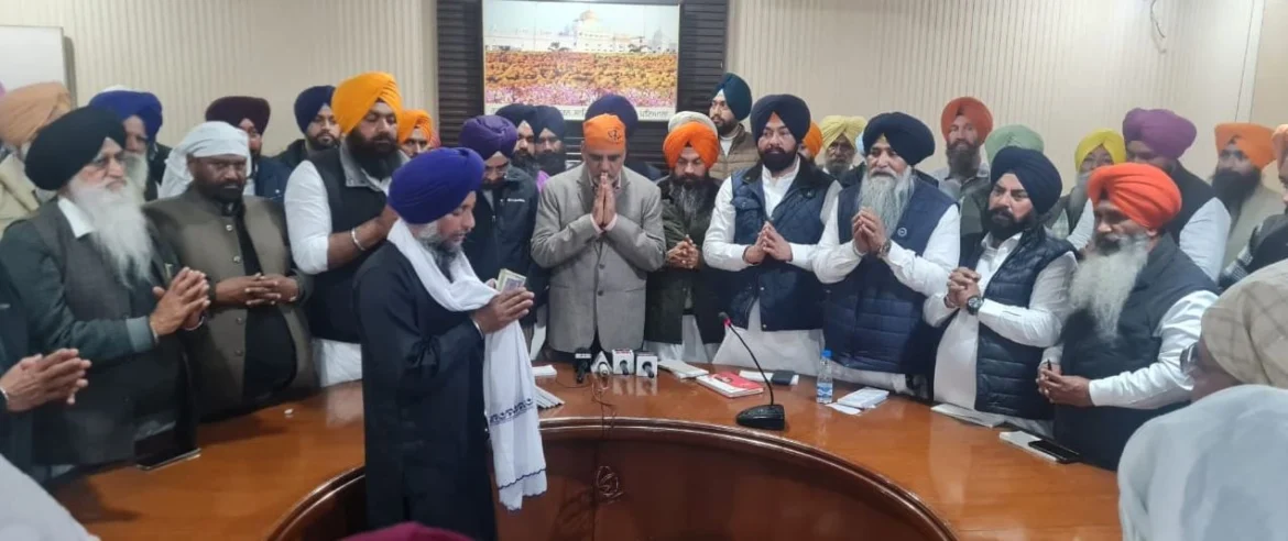 पटियाला लोक सभा हलके में अकाली दल 5 लाख मैंबर भरती करेगा : एनके शर्मा