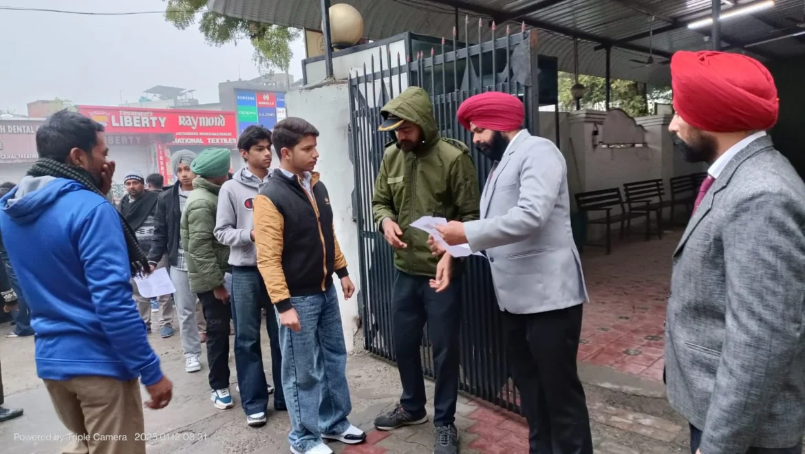 महाराजा रणजीत सिंह प्रीपरेटरी इंस्टीट्यूट के 15वें कोर्स के लिए प्रवेश परीक्षा में 3300 से अधिक उम्मीदवार शामिल हुए; प्रशिक्षण के लिए 48 उम्मीदवार चुने जाएंगे