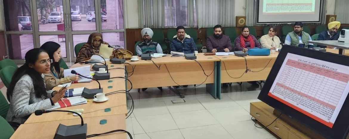 डिप्टी कमिश्नर की तरफ से देहाती क्षेत्रों में चल रहे प्रोजेक्टों की समीक्षा