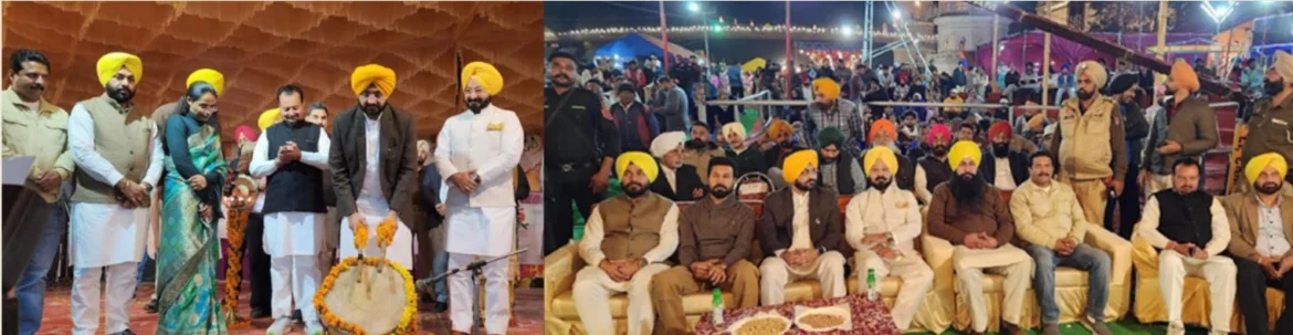 विरासती शीश महल में क्षेत्रीय सरस मेले का धूमधाम के साथ आगाज