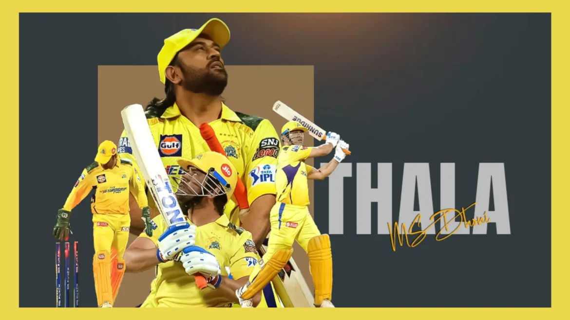 CSK Thala on IPL