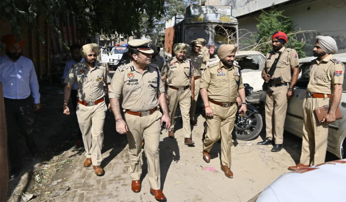 डीआईजी स्वपन शर्मा अबोहर दौरा