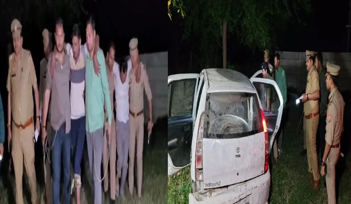 मुजफ्फरनगर में पुलिस और लुटेरों के बीच मुठभेड़