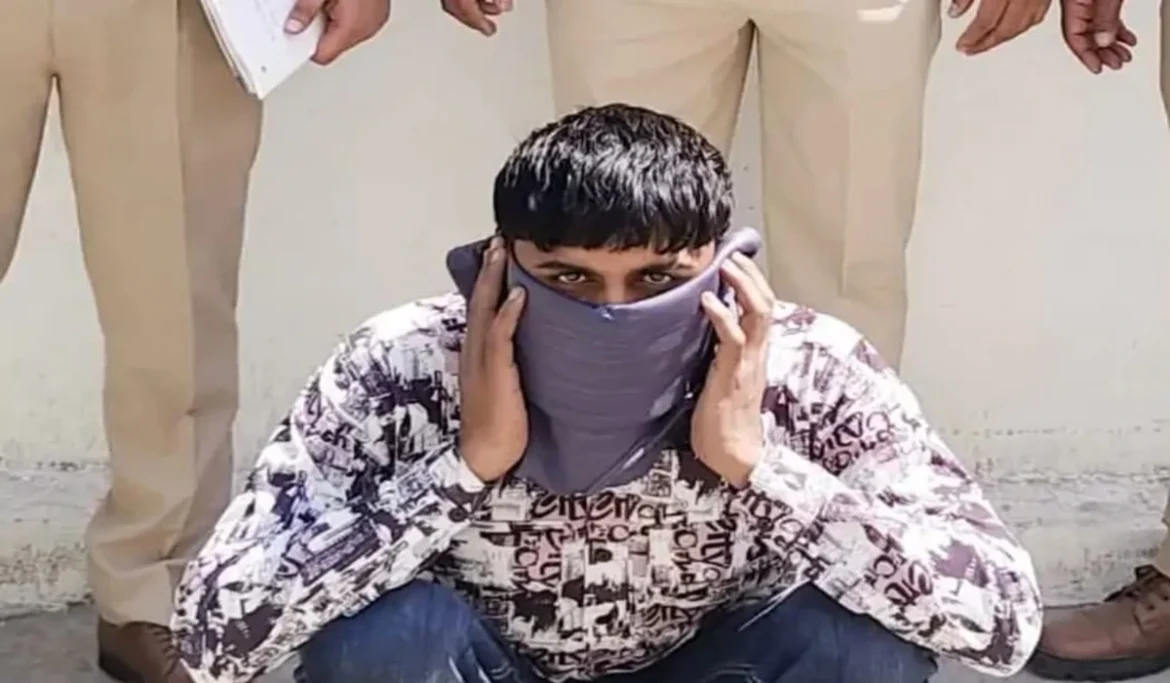 कैथल में पुलिस ने हथियारबंद युवक पकड़ा