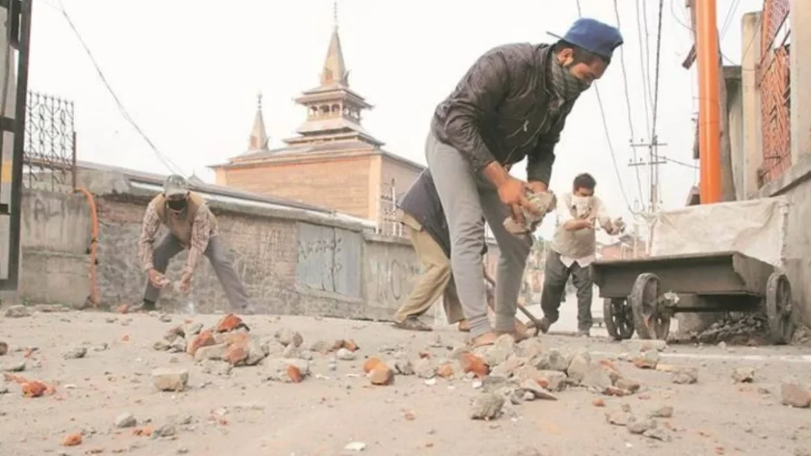 दरभंगा में नवरात्रि के पहले दिन हिंसा
