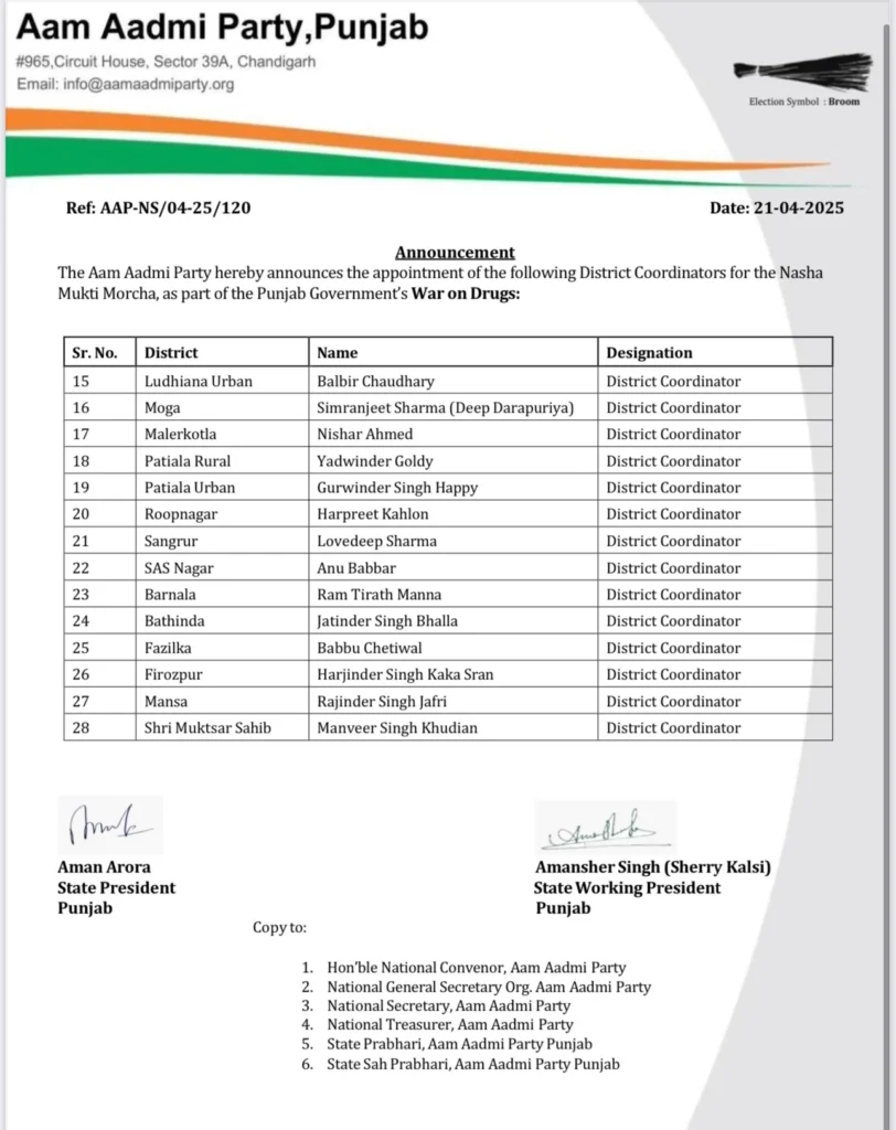 नशा मुक्ति मोर्चा