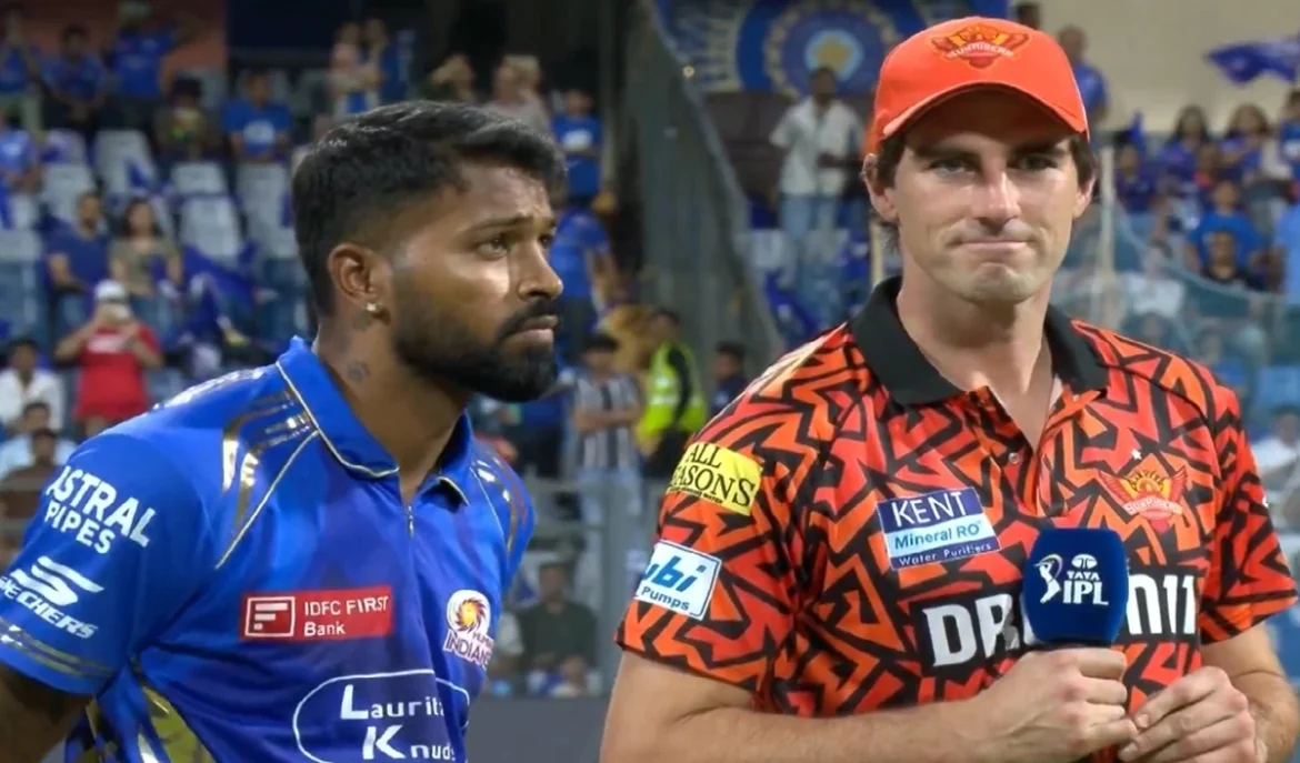 SRH vs MI Black band