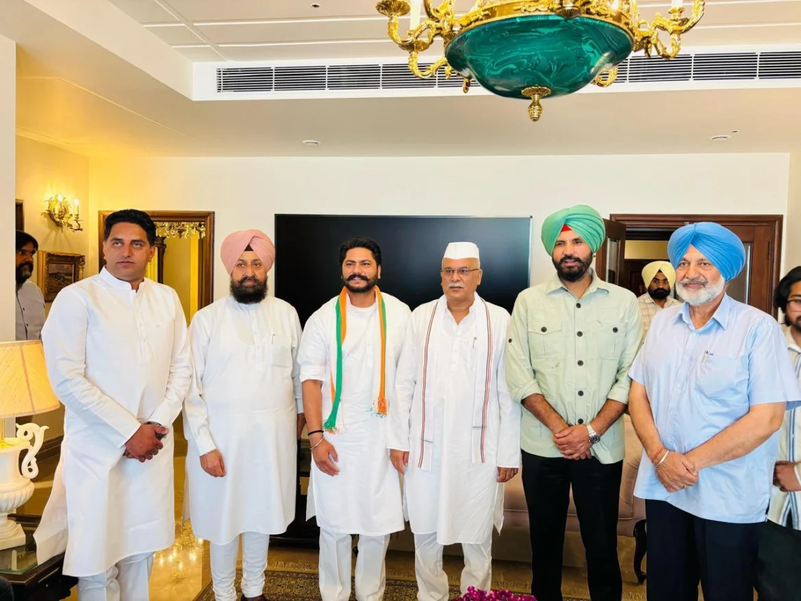 दलबीर सिंह गोल्डी कांग्रेस मे हुए शामिल