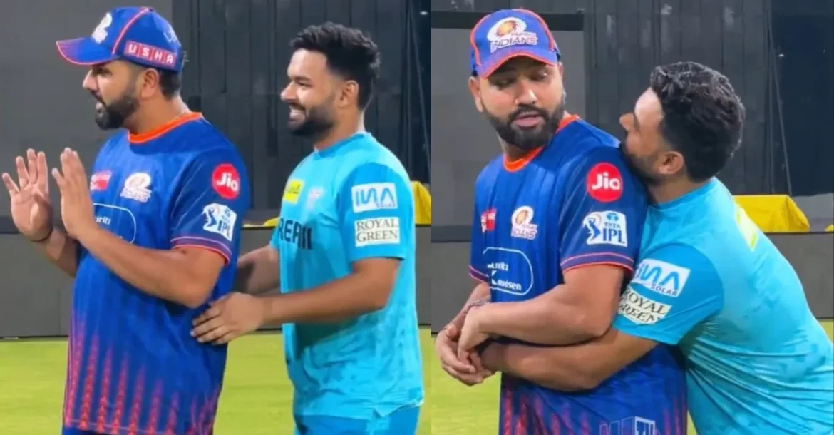 रोहित शर्मा और ऋषभ पंत आईपीएल