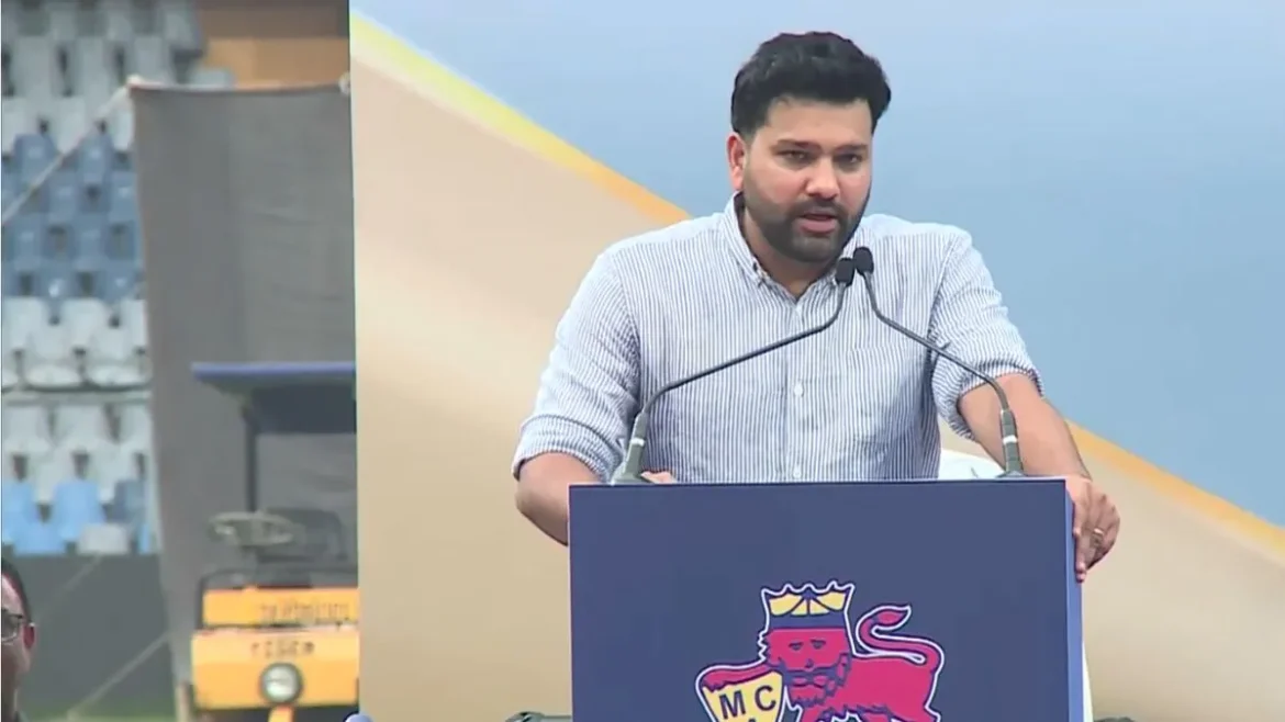 रोहित शर्मा स्टैंड