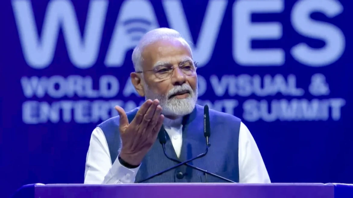 Modi inaugurated WAVES Summit