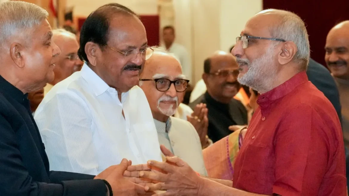 सीपी राधाकृष्णन शपथ