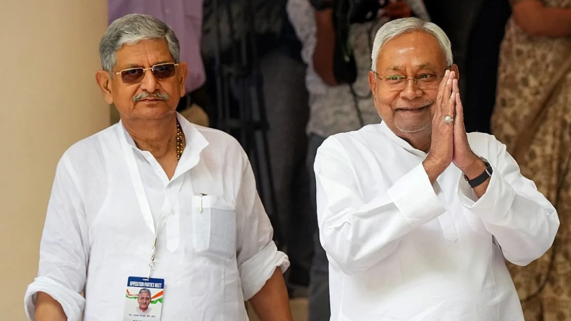 ललन सिंह नीतीश कुमार