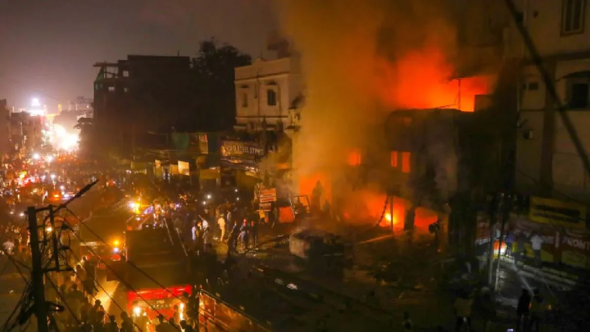 हैदराबाद आग