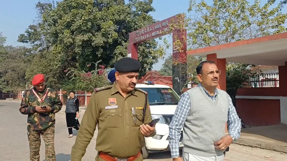 अंबाला बम धमकी