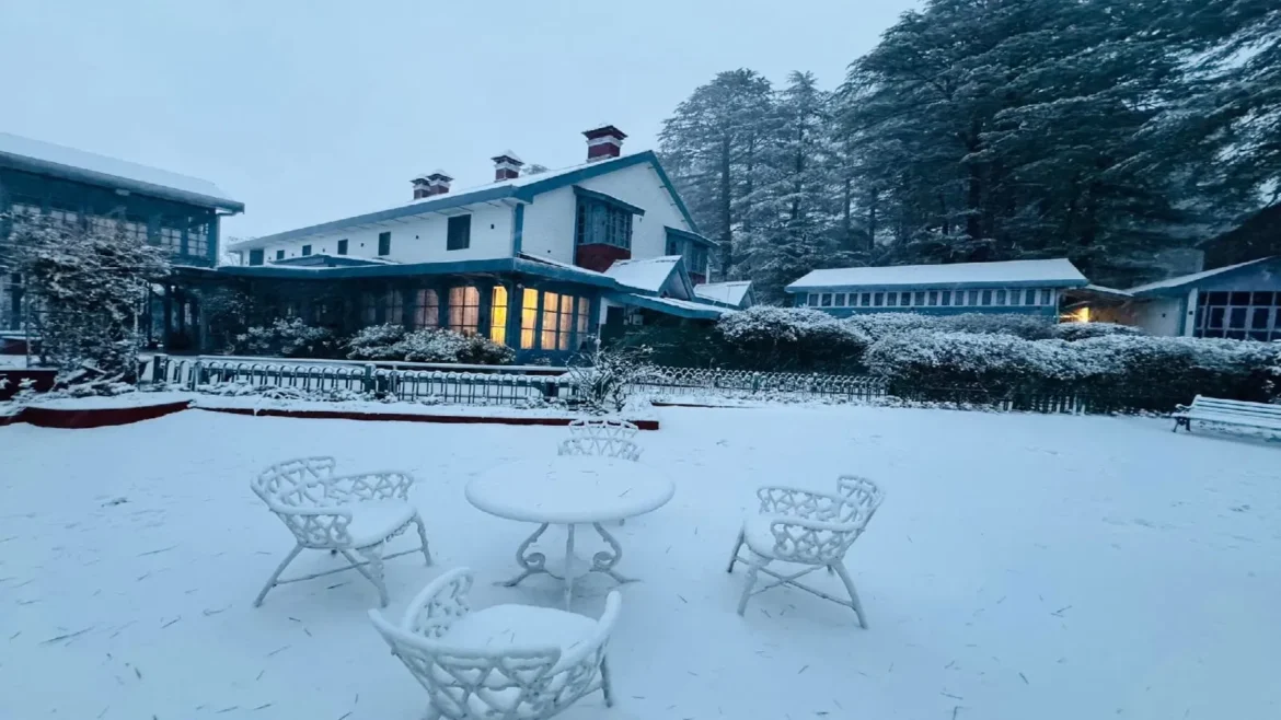 शिमला बर्फबारी