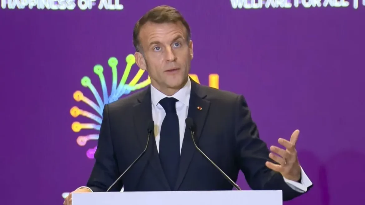 फ्रांस के राष्ट्रपति मैक्रों