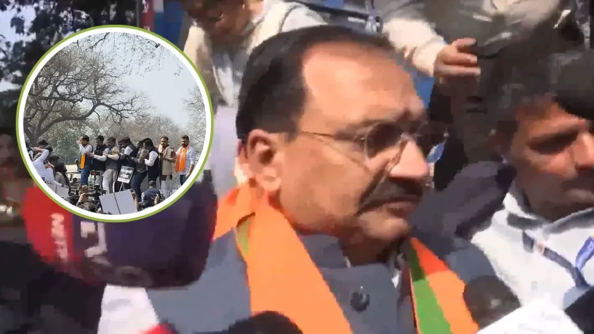 बीजेपी प्रदर्शन