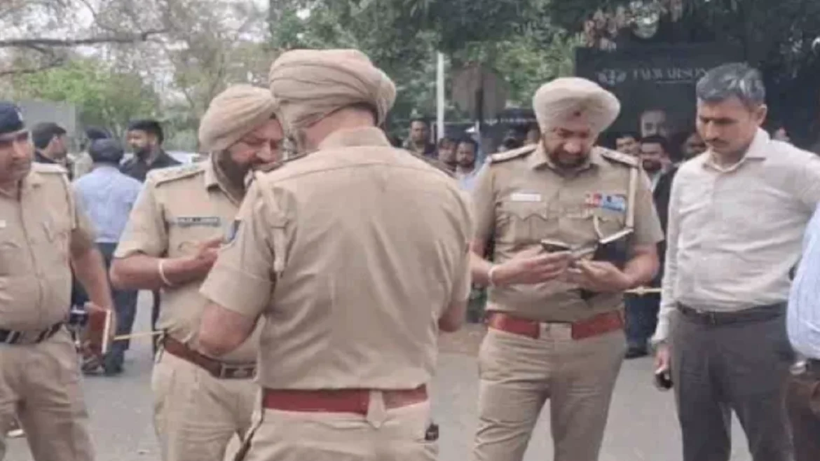 चंडीगढ़ फायरिंग