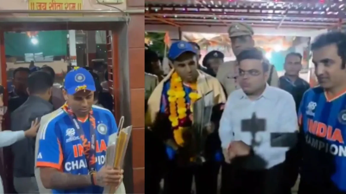 Suryakumar Yadav visited the Hanuman Temple