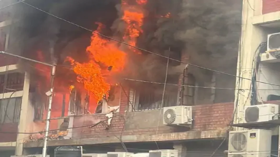 chandigarh fire