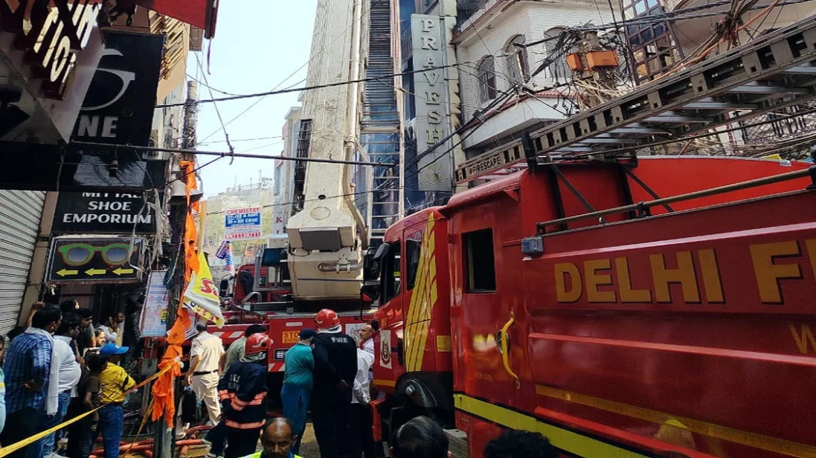 दिल्ली आग