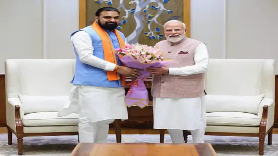 PM MODI AND Samrat Chaudhary