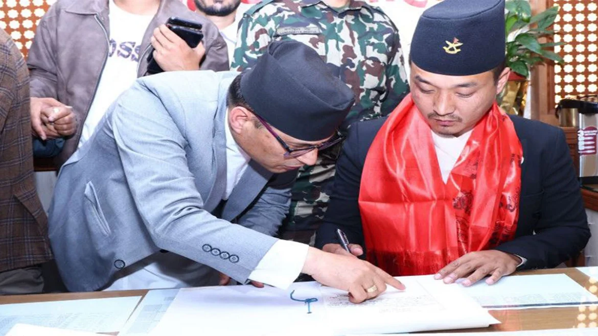 Sudhan Gurung Resigns