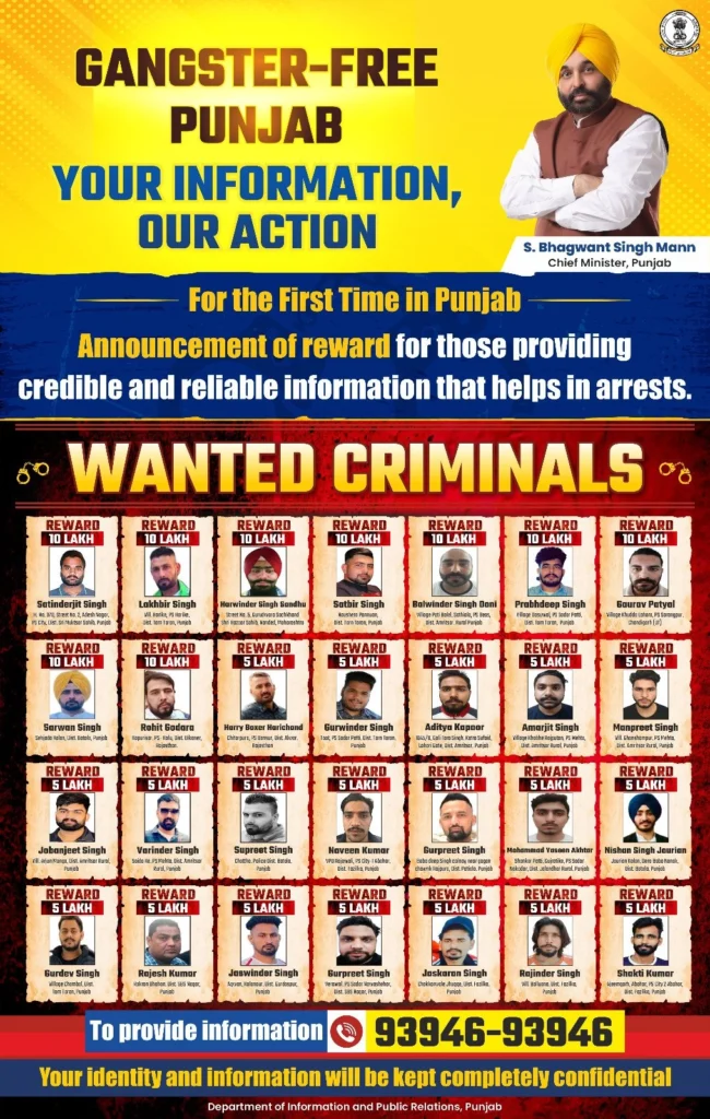 wanted list