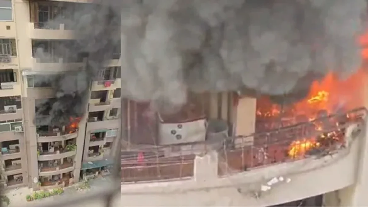 गाजियाबाद आग