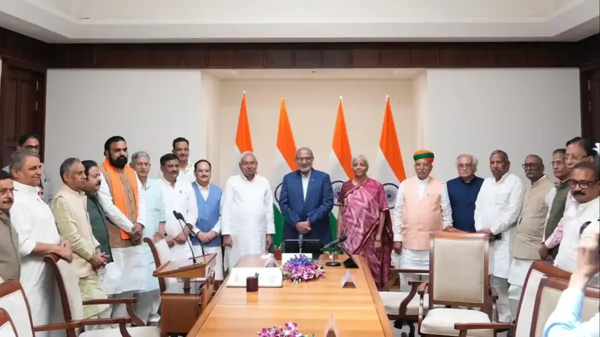 नीतीश कुमार राज्यसभा शपथ