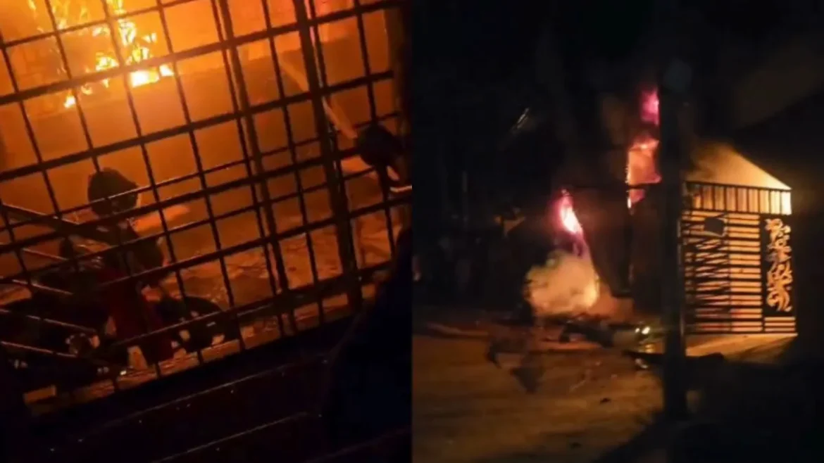 बेंगलुरु PG आग