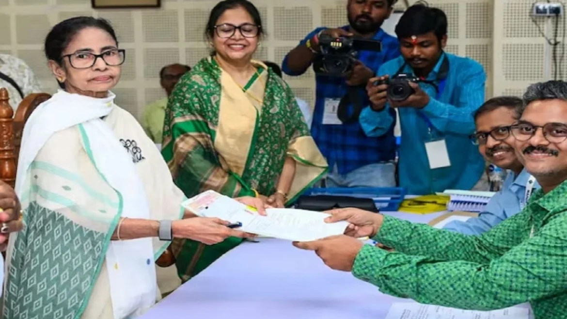 ममता बनर्जी नामांकन