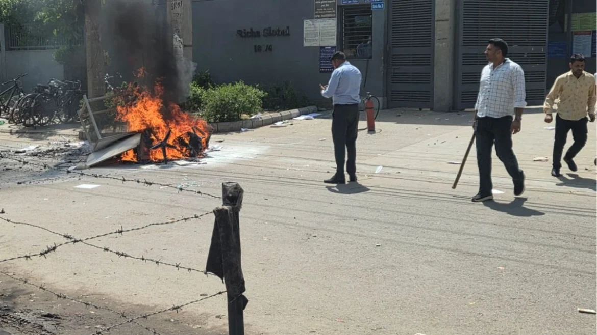 मानेसर लाठीचार्ज