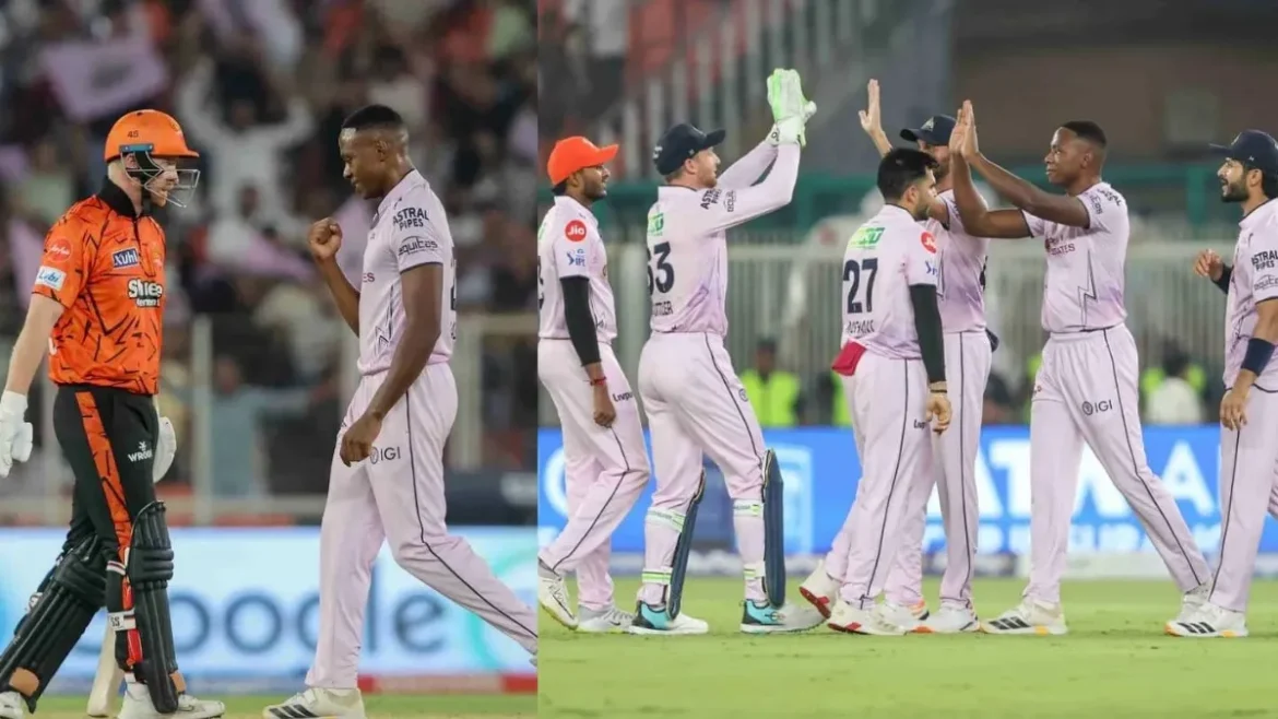 GT बनाम SRH