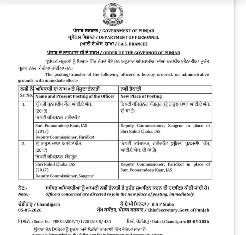 transfer list