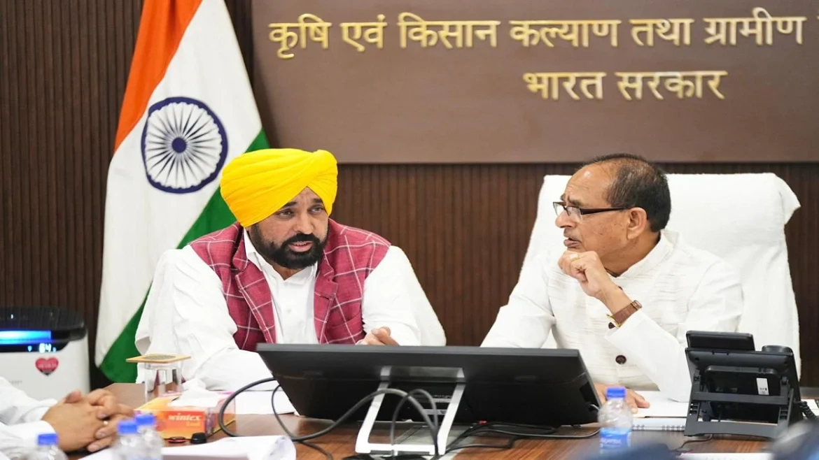 शिवराज सिंह चौहान और भगवंत मान