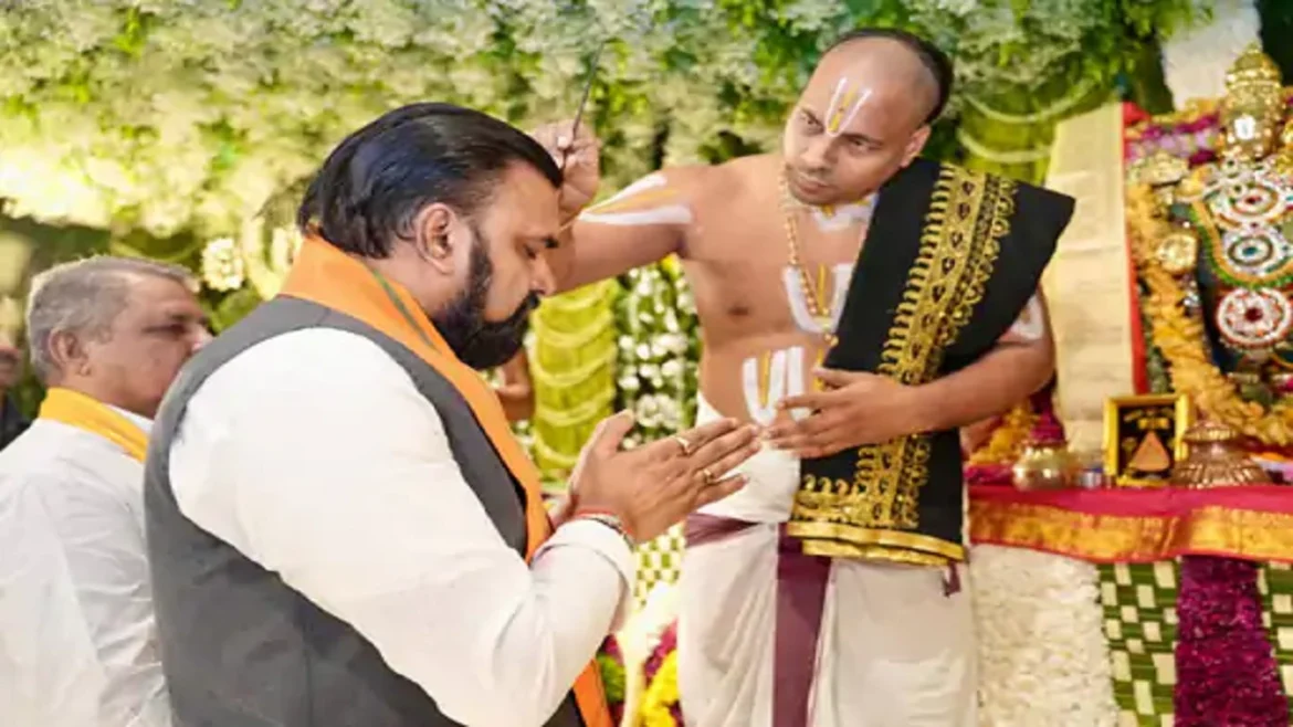 सम्राट चौधरी पूजा