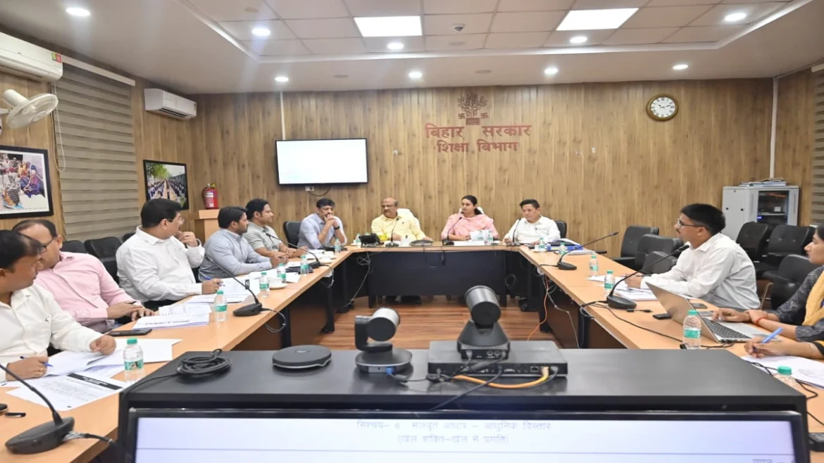 Bihar Sports Minister meeting