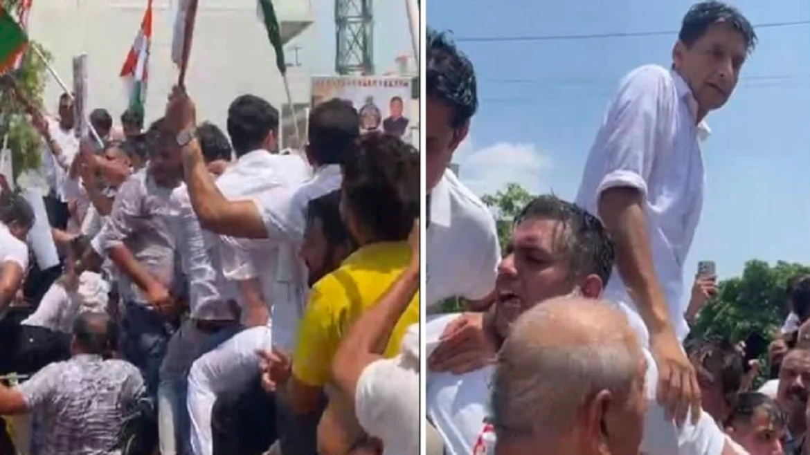 कांग्रेस प्रदर्शन