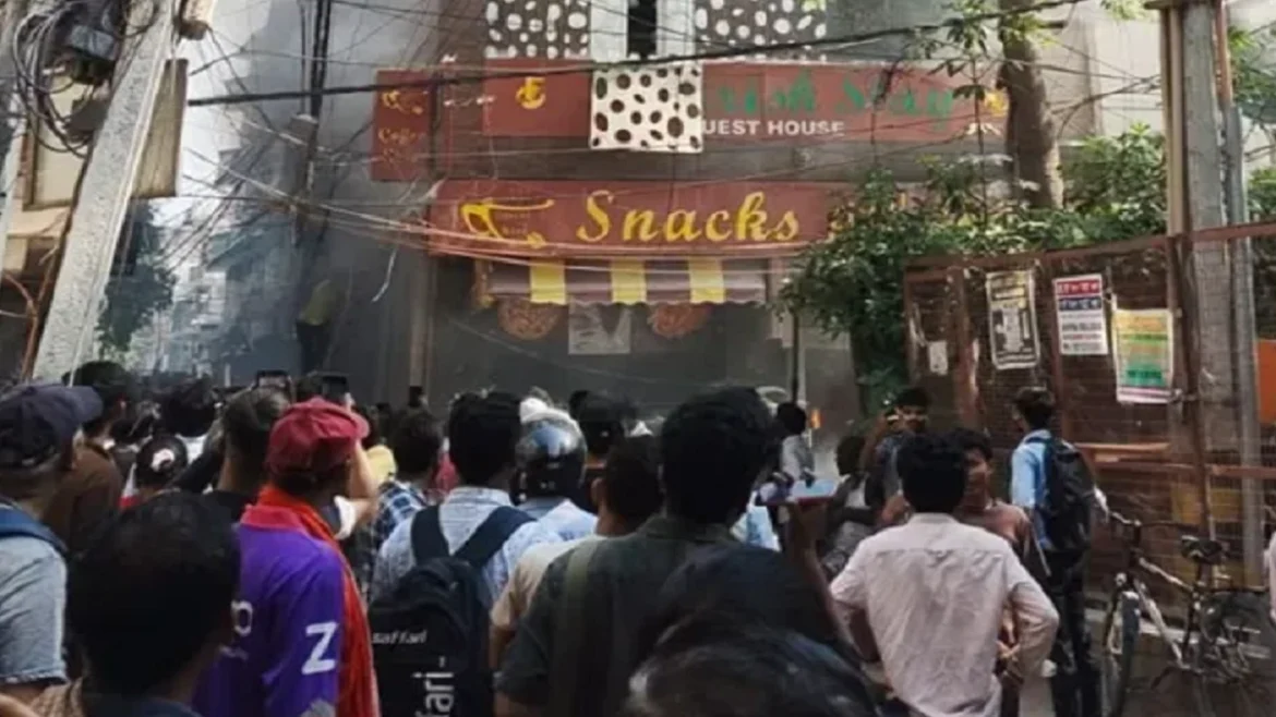 मालवीय नगर आग