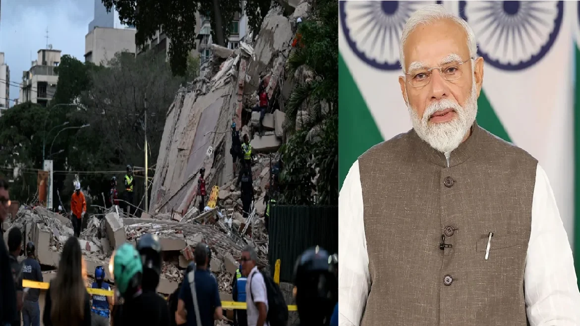 PM Modi on venezuela earthquake