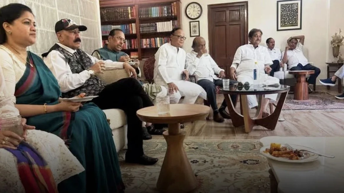 TMC 14 MPs Meet BJP Leader Bhupender Yadav