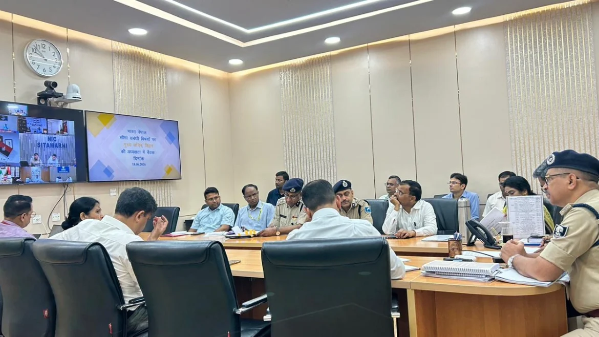 bihar border related meeting